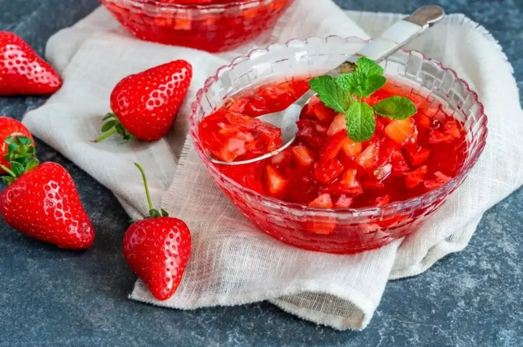 Homemade Strawberry Jello Recipe