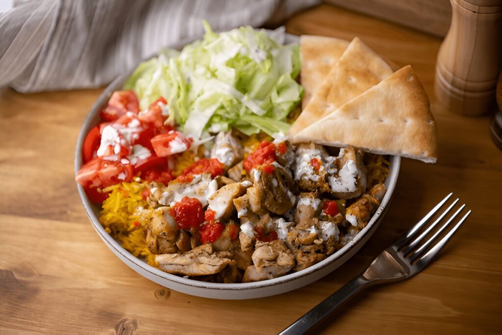 Halal Cart Chicken Over Rice Recipe