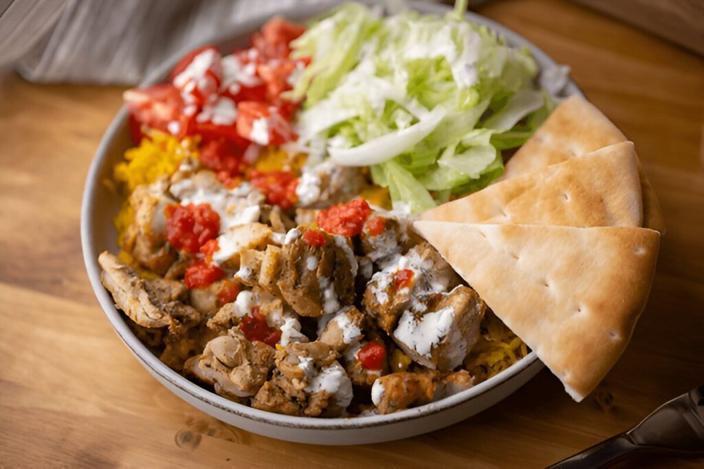 Halal Cart Chicken Over Rice Recipe