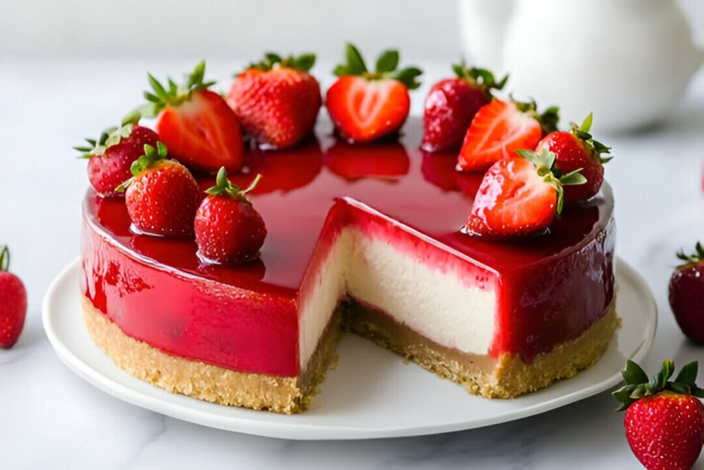 Homemade Strawberry Jello Recipe