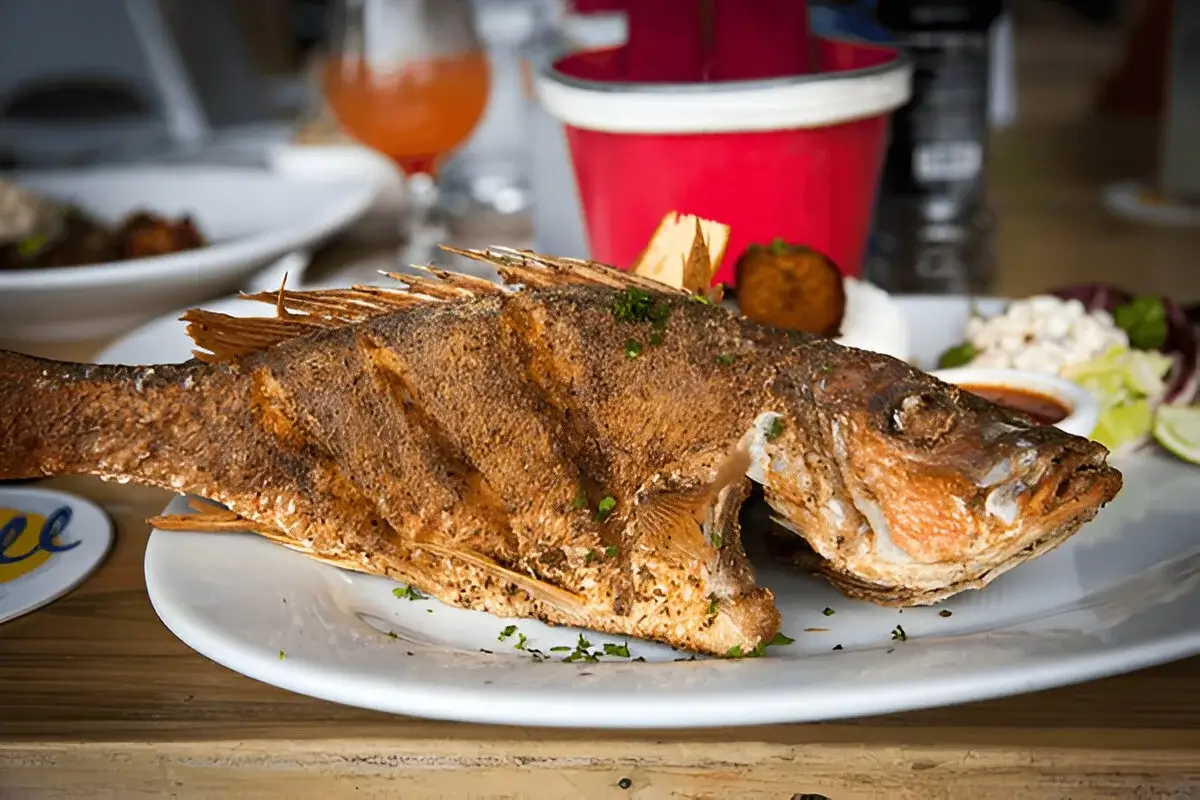 Jamaican Escovitch Fried Red Snapper Recipe